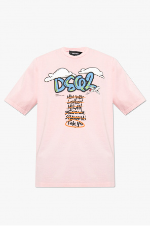 D squared2★サバーバンズ プリントロゴTシャツ★送関込 SchaferandweinerShops Japan - Printed T - shirt Dsquared2